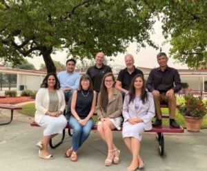 Raquel and her former teachers!